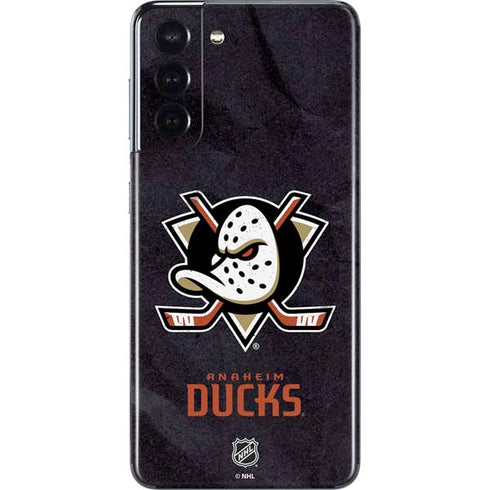 NHL Anaheim Ducks Distressed Galaxy S21 5G Skin