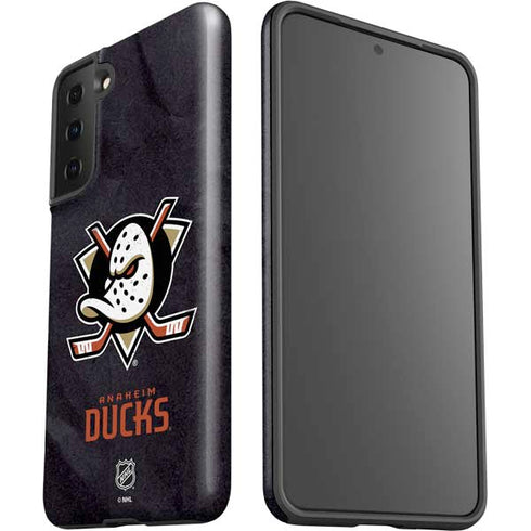 NHL Anaheim Ducks Distressed Galaxy S21 Plus 5G Pro Case