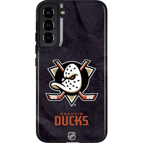 NHL Anaheim Ducks Distressed Galaxy S22 Plus Pro Case