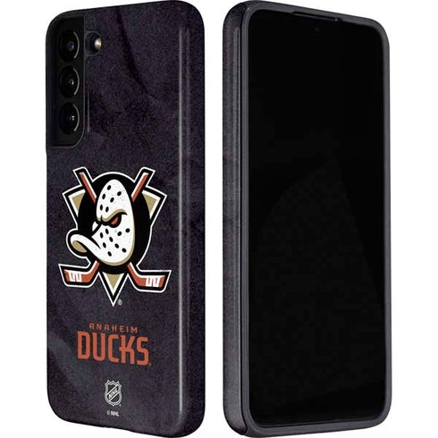 NHL Anaheim Ducks Distressed Galaxy S22 Plus Pro Case