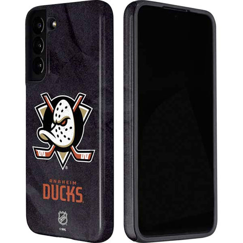 NHL Anaheim Ducks Distressed Galaxy S22 Pro Case