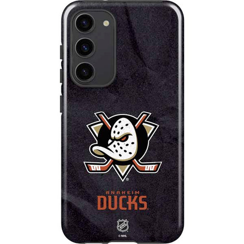 NHL Anaheim Ducks Distressed Galaxy S23 Plus Pro Case