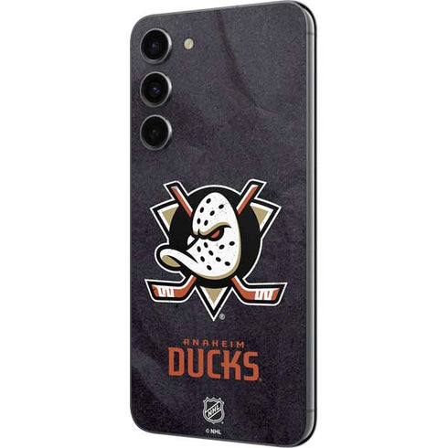 NHL Anaheim Ducks Distressed Galaxy S23 Plus Skin