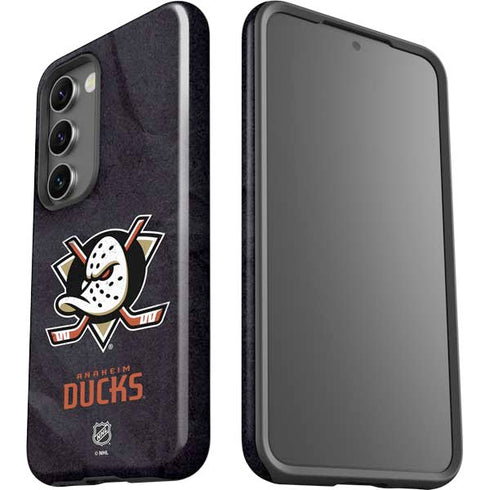 NHL Anaheim Ducks Distressed Galaxy S23 Pro Case