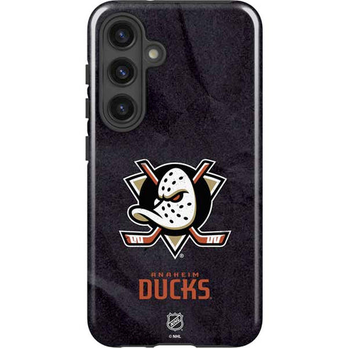 NHL Anaheim Ducks Distressed Galaxy S24 Impact Case