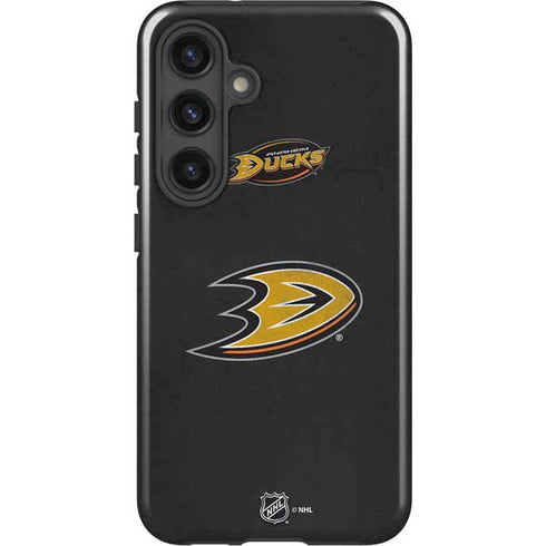 NHL Anaheim Ducks Distressed Galaxy S25 Plus Impact Case