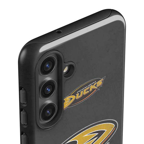 NHL Anaheim Ducks Distressed Galaxy S25 Plus Impact Case