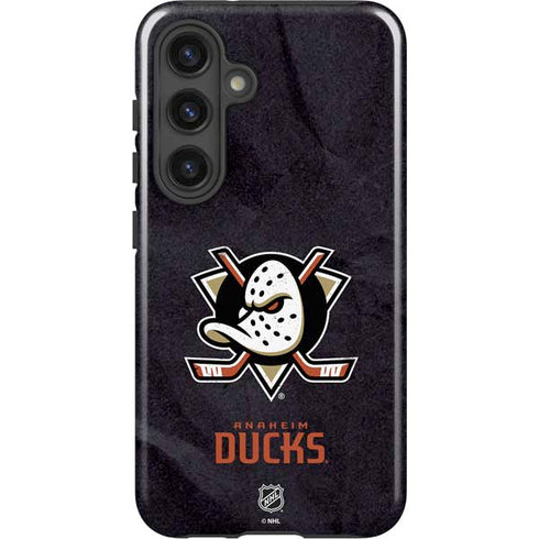 NHL Anaheim Ducks Distressed Galaxy S24 Plus Impact Case