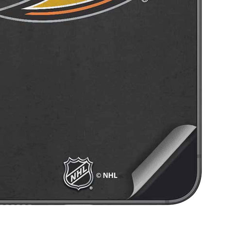 NHL Anaheim Ducks Distressed Galaxy S25 Plus Skin