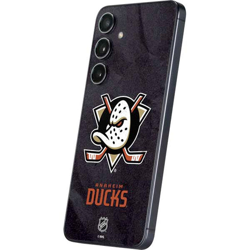 NHL Anaheim Ducks Distressed Galaxy S24 Skin