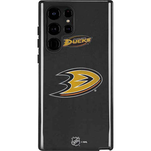 NHL Anaheim Ducks Distressed Galaxy S25 Ultra Impact Case