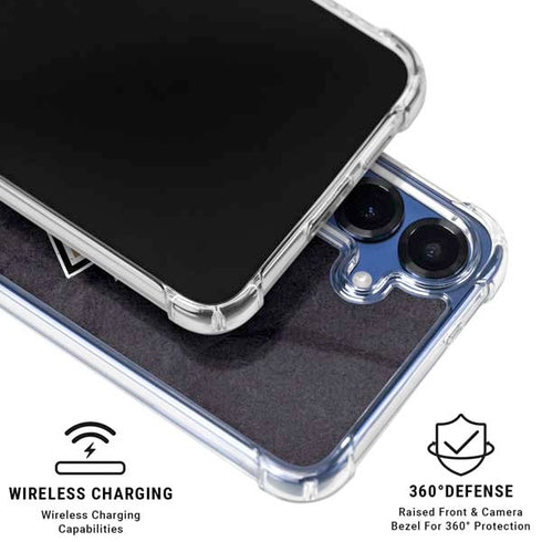 NHL Anaheim Ducks Distressed Galaxy S25 Clear Case