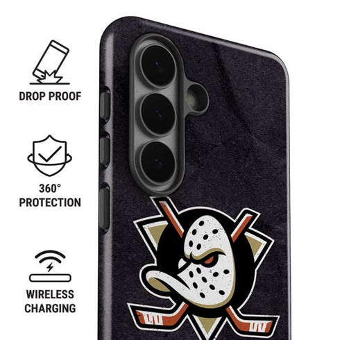 NHL Anaheim Ducks Distressed Galaxy S26 Impact Case