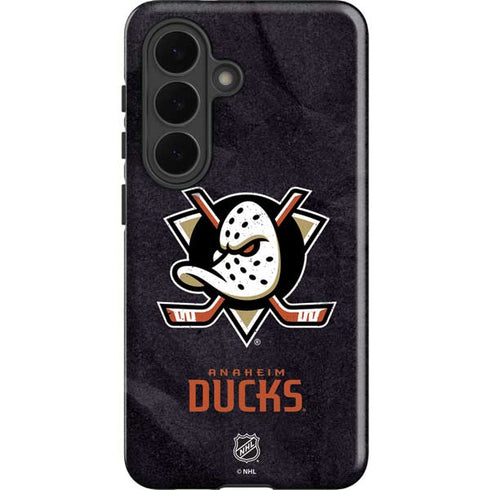 NHL Anaheim Ducks Distressed Galaxy S26 Plus Impact Case