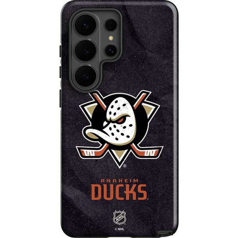 NHL Anaheim Ducks Distressed Galaxy S26 Ultra Impact Case