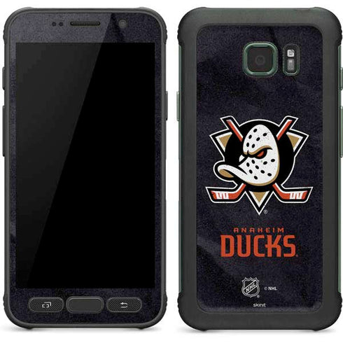NHL Anaheim Ducks Distressed Galaxy S7 Active Skin