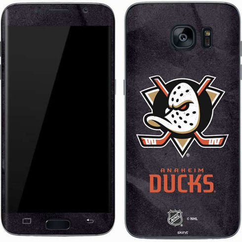 NHL Anaheim Ducks Distressed Galaxy S7 Skin