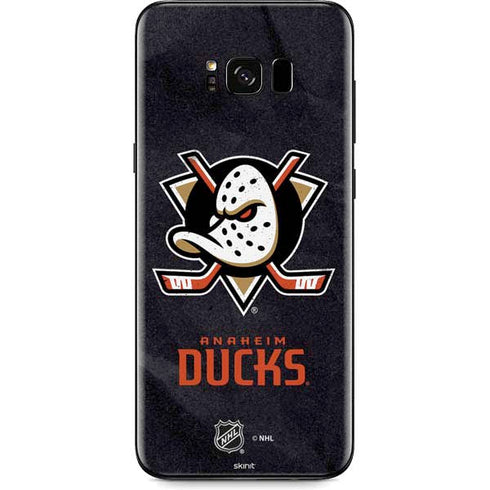 NHL Anaheim Ducks Distressed Galaxy S8 Plus Skin