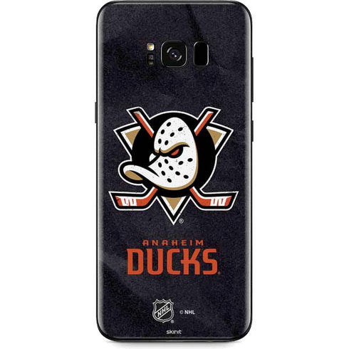 NHL Anaheim Ducks Distressed Galaxy S8 Skin