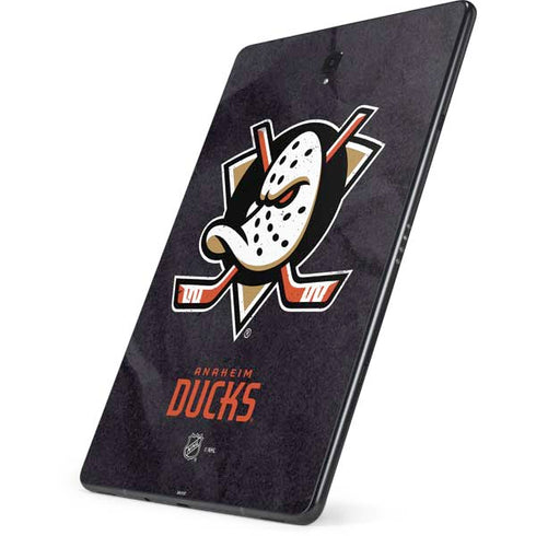 NHL Anaheim Ducks Distressed Samsung Galaxy Tab Skin