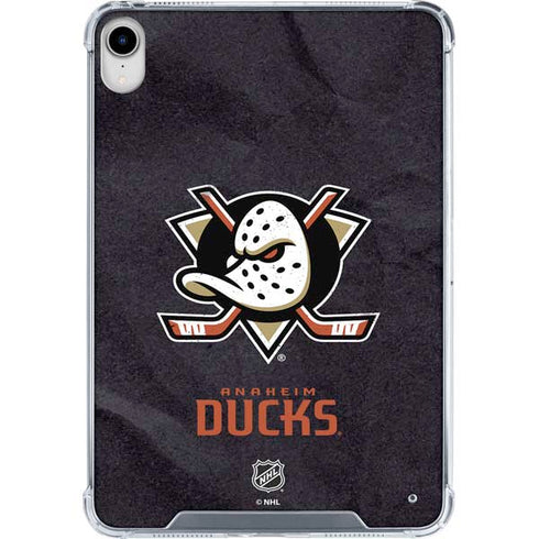 NHL Anaheim Ducks Distressed iPad 11th Gen (2025) Clear Case