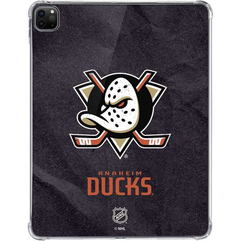 NHL Anaheim Ducks Distressed iPad Pro 11in (2024) Clear Case