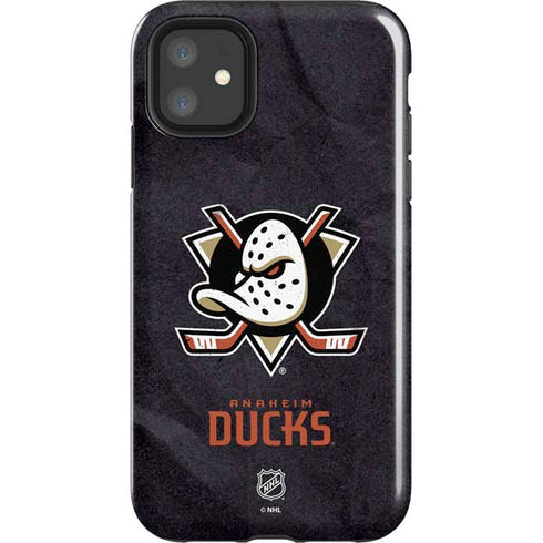 NHL Anaheim Ducks Distressed iPhone 11 Impact Case