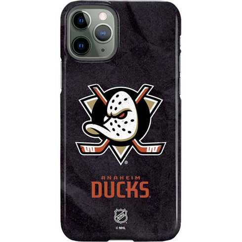 NHL Anaheim Ducks Distressed iPhone 11 Pro Lite Case