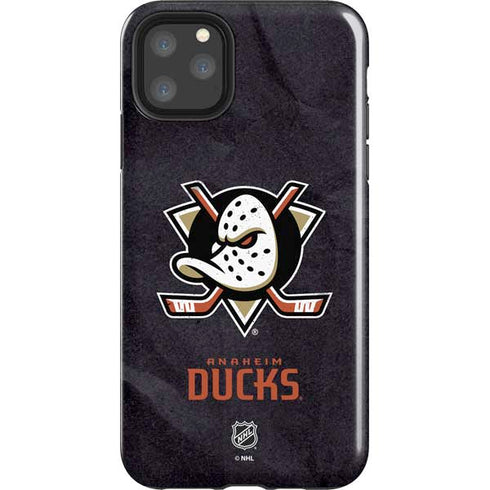 NHL Anaheim Ducks Distressed iPhone 11 Pro Max Impact Case