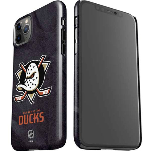 NHL Anaheim Ducks Distressed iPhone 11 Pro Max Lite Case