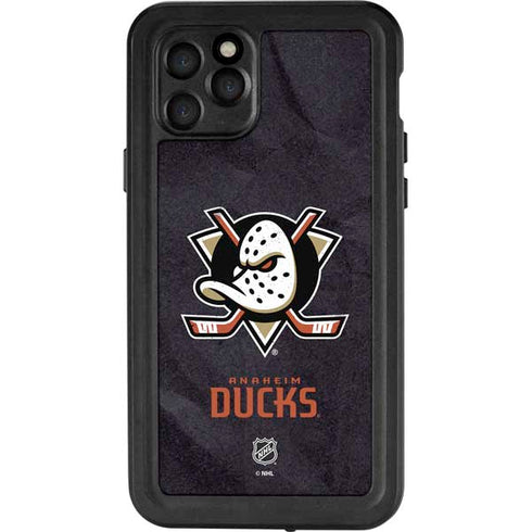 NHL Anaheim Ducks Distressed iPhone 11 Pro Waterproof Case