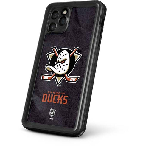 NHL Anaheim Ducks Distressed iPhone 11 Pro Waterproof Case