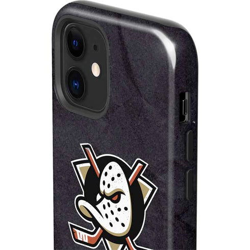 NHL Anaheim Ducks Distressed iPhone 12 Mini Impact Case
