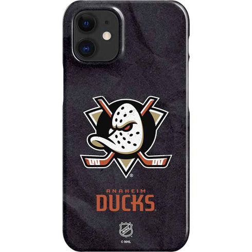 NHL Anaheim Ducks Distressed iPhone 12 Mini Lite Case
