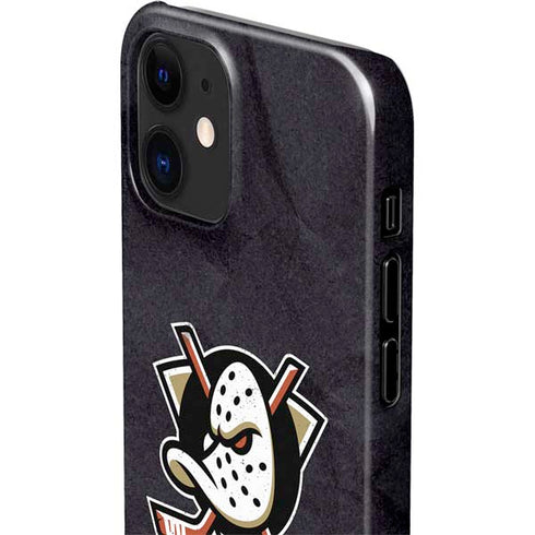 NHL Anaheim Ducks Distressed iPhone 12 Mini Lite Case