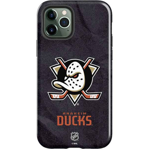 NHL Anaheim Ducks Distressed iPhone 12 Pro Impact Case