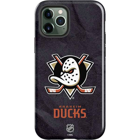 NHL Anaheim Ducks Distressed iPhone 12 Pro Max Impact Case