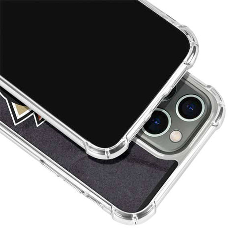 NHL Anaheim Ducks Distressed iPhone 13 Pro Clear Case