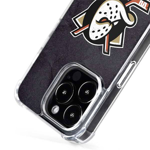 NHL Anaheim Ducks Distressed iPhone 13 Pro MagSafe Case