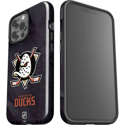 NHL Anaheim Ducks Distressed iPhone 13 Pro Max Impact Case