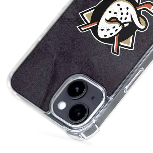 NHL Anaheim Ducks Distressed iPhone 14 MagSafe Case