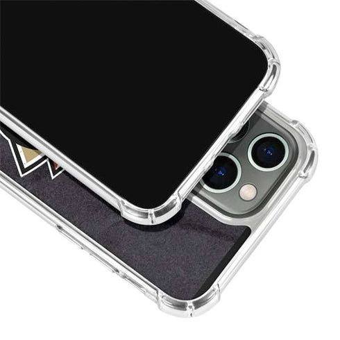 NHL Anaheim Ducks Distressed iPhone 14 Pro Clear Case