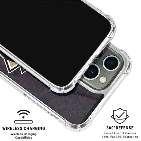 NHL Anaheim Ducks Distressed iPhone 15 Pro Max Clear Case