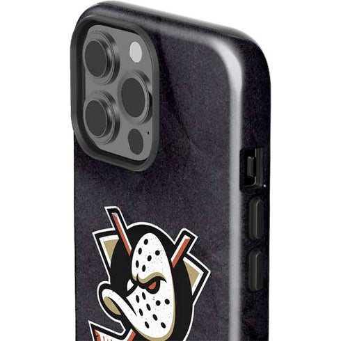NHL Anaheim Ducks Distressed iPhone 15 Pro Max Impact Case