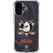 NHL Anaheim Ducks Distressed iPhone 16 Clear Case