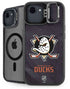 NHL Anaheim Ducks Distressed iPhone 16e Kickstand Case