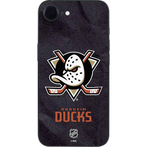 NHL Anaheim Ducks Distressed iPhone 16e Skin