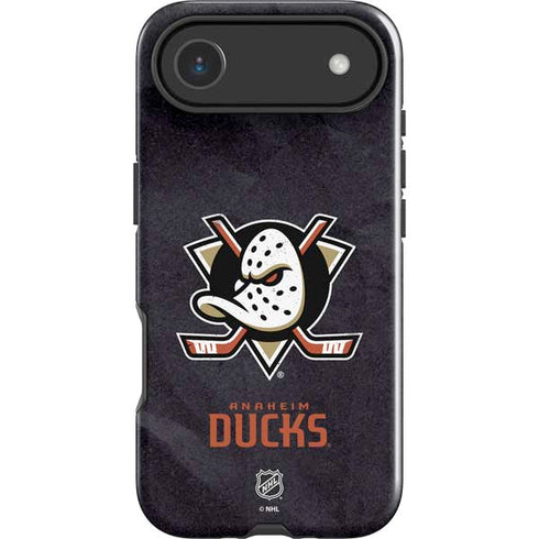 NHL Anaheim Ducks Distressed iPhone 17 Air Impact Case
