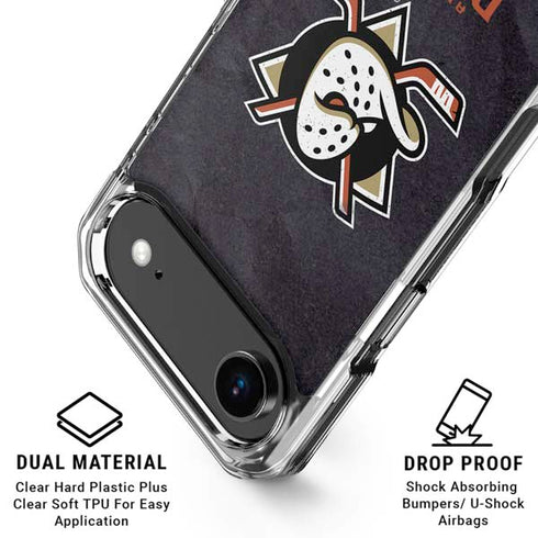 NHL Anaheim Ducks Distressed iPhone 17 Air MagSafe Case