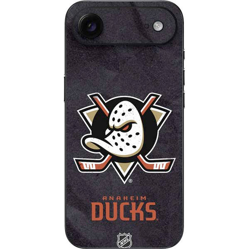 NHL Anaheim Ducks Distressed iPhone 17 Air Skin